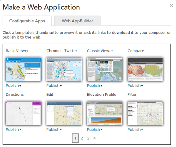 Templates used for web apps Templates used for web apps
